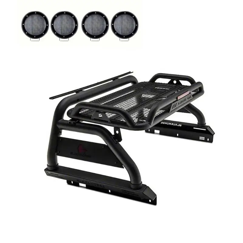 ATRB5BK-PLFB Black Horse Atlas Roll Bar Kit