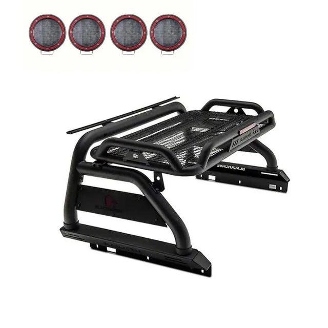 ATRB7BK-PLFR Black Horse Atlas Roll Bar Kit