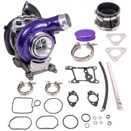 Purple turbocharger kit for ATS Diesel 11-14 Ford Power Stroke Aurora VNT Turbocharger