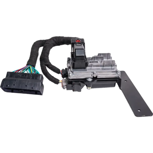 ATS Diesel 2011-2014 GM 6.6L Duramax TCM Upgrade A50 to T87 - 6019404368 showing wiring and control module for enhanced performance.