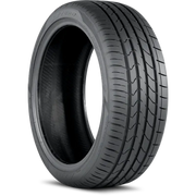 Black car tire on Atturo AZ 850 295/45R20 114Y XL for smooth driving experience