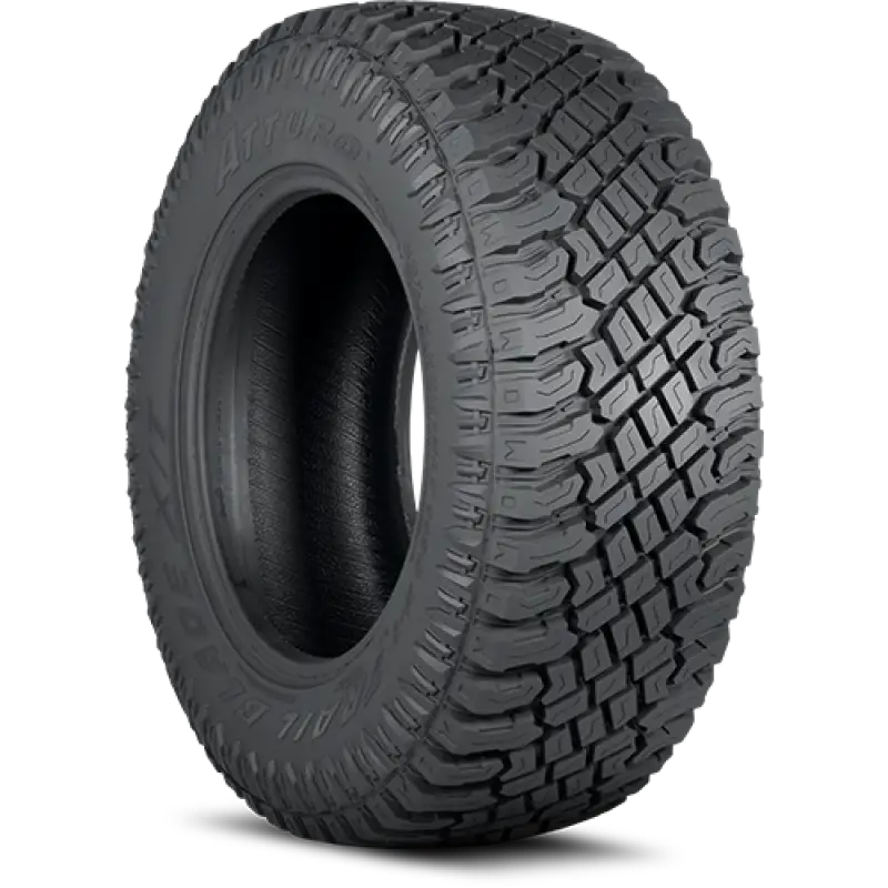 Atturo Trail Blade X/T tire with aggressive off-road tread pattern for tough trails
