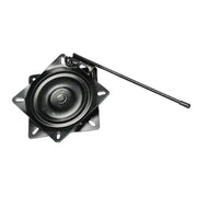 Attwood Mari 75116 Durable Steel Construction - Black Locking Swivel