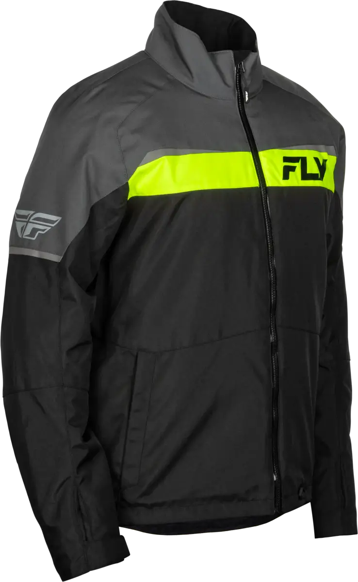 Aurora Jacket Grey/Black Md - FLY RACING
