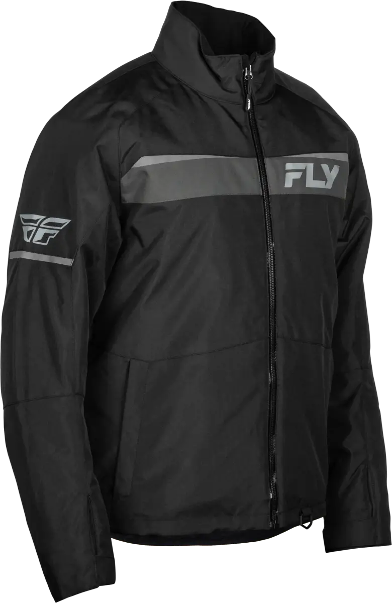 Aurora Jacket Black/Grey 2x - FLY RACING