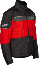 Aurora Jacket Red/Black 4x - FLY RACING