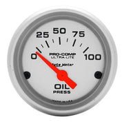 AutoMeter 4327 Autometer Ultra-Lite 52mm 0-100 PSI Electronic Oil Pressure Gauge
