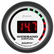 AutoMeter 5779 Autometer Phantom 52mm Digital 10:1-17:1 Street Wideband Air/Fuel Ratio Gauge