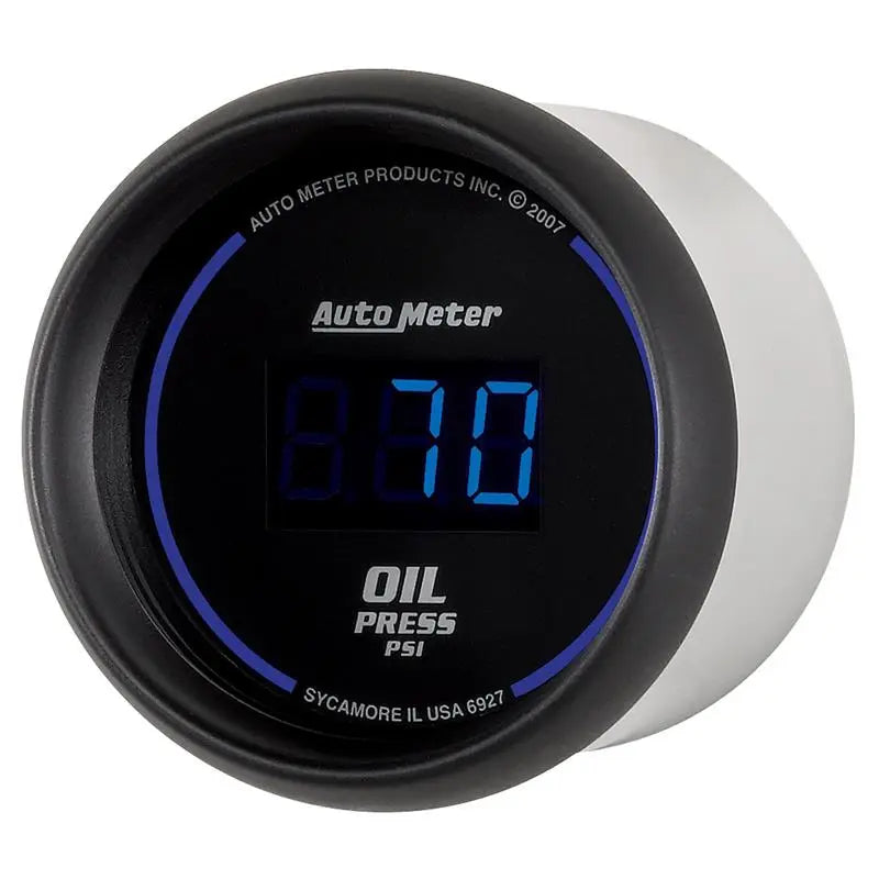 AutoMeter 6927 Autometer Cobalt Digital 52.4mm Black 0-100psi Oil Pressure Gauge