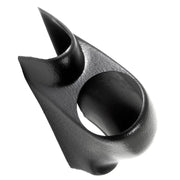 Black plastic dual gauge pod for 52mm single or dual gauges on BMW E36 3 Series