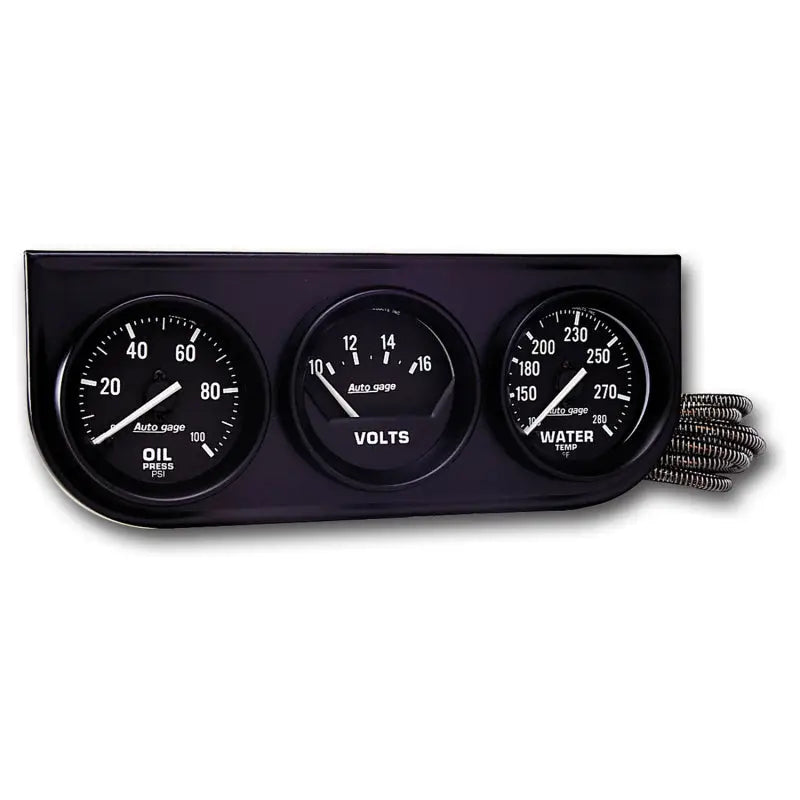 AUTO METER 2397 A.GAGE CONS.OIL/WAT/VOLTS