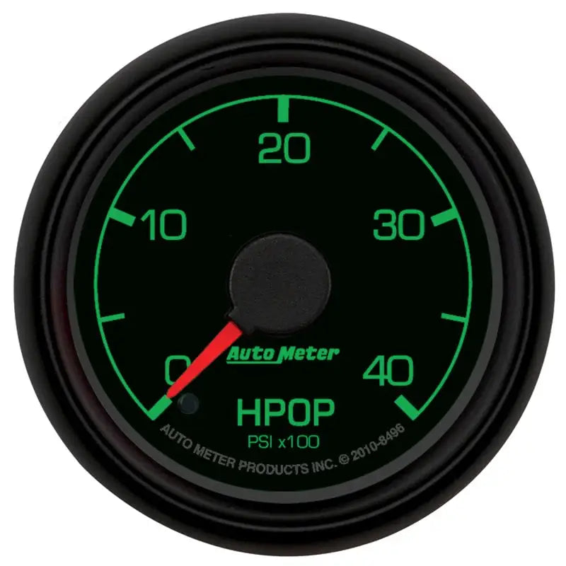 Autometer Factory Match Ford 52.4mm Full Sweep Electronic 0-4000 PSI Diesel HPOP Pressure Gauge - 8496