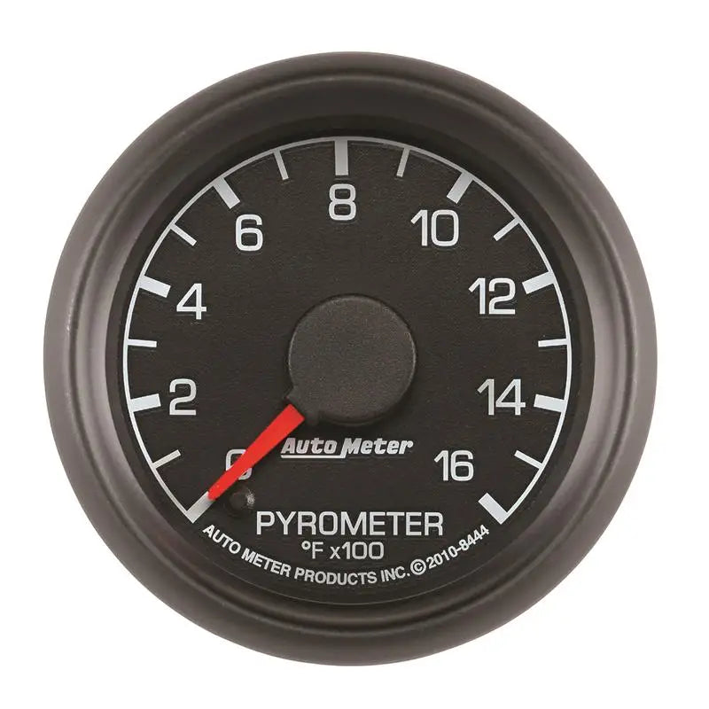 AutoMeter 8444 Autometer Factory Match Ford 52.4mm Full Sweep Electronic 0-1600 Deg F EGT/Pyrometer Gauge
