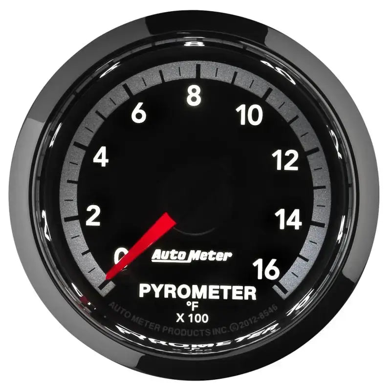Autometer Gen4 Dodge Factory Match 52.4mm Full Sweep Electronic 0-1600 Deg F EGT/Pyrometer Gauge - Truck & Automotive