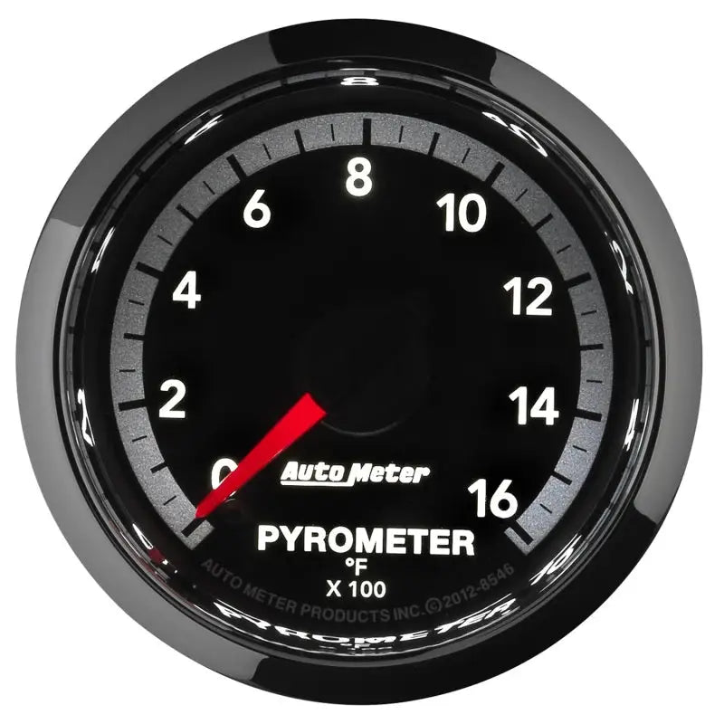 Autometer Gen4 Dodge Factory Match 52.4mm Full Sweep Electronic 0-1600 Deg F EGT/Pyrometer Gauge - Truck & Automotive