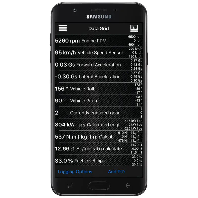 Autometer OBD-II Wireless Data Module Bluetooth DashLink for Apple IOS & Andriod Devices - 6036