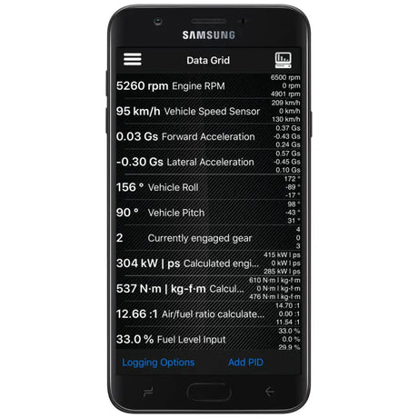 Autometer OBD-II Wireless Data Module Bluetooth DashLink for Apple IOS & Andriod Devices - 6036