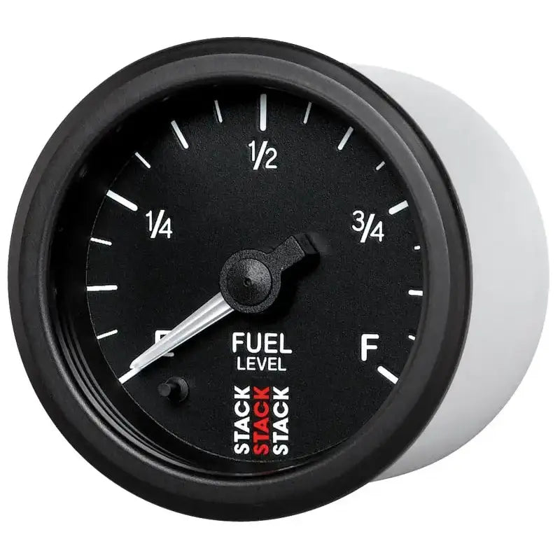Autometer Stack Instruments 52mm 0-280 Ohm Programmable Pro Stepper Motor Fuel Level Gauge - Black - ST3315