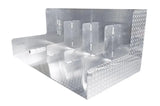 Auxiliary Fuel Tank DOT Approved For Direct Feed Into OEM Tank; Diesel; 108 Gallon Capacity; Rectangle; 48 Inch Width x