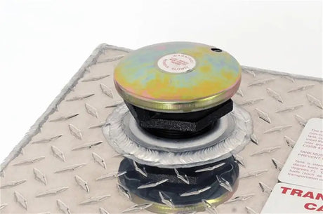 Auxiliary Fuel Tank DOT Approved For Direct Feed Into OEM Tank; Diesel; 80 Gallon Capacity; L-Shaped; 48 Inch Length X