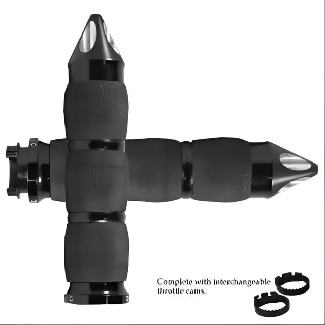 Avon MT-AIR-90-AN-SP Air Cushioned Grips Spike Black