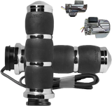 AVON Velvet Air Heated Chrome Twist Grip - AIR-93-F24-HT - AVON