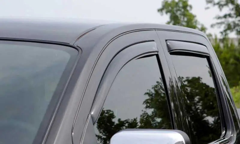 AVS 2019 Ram Quad Cab Ventvisor In-Channel Front & Rear Window Deflectors 4pc - Smoke 