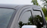 AVS 2019 Ram Quad Cab Ventvisor In-Channel Front & Rear Window Deflectors 4pc - Smoke 