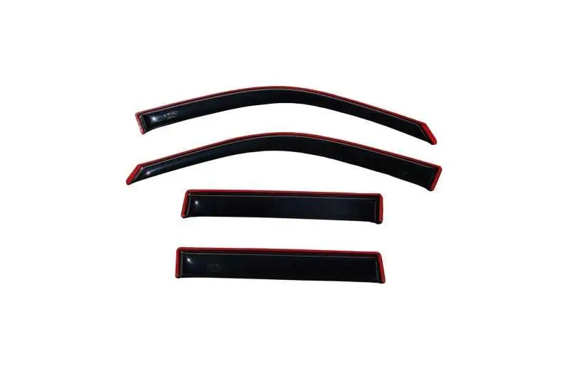 AVS 2019 Ram Quad Cab Ventvisor In-Channel Front & Rear Window Deflectors 4pc - Smoke 