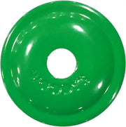 Green round digger support plate with central hole for AWA-3780 Digger Support Pack