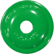 Green round digger support plate with central hole for AWA-3780 Digger Support Pack