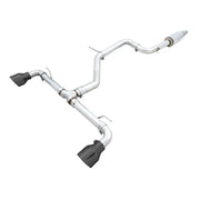 AWE Tuning 3020-33658 AWE 2022 VW GTI MK8 Track Edition Exhaust - Diamond Black Tips