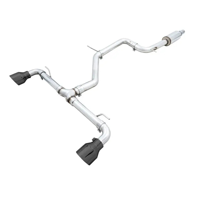 AWE Tuning 3020-33658 AWE 2022 VW GTI MK8 Track Edition Exhaust - Diamond Black Tips