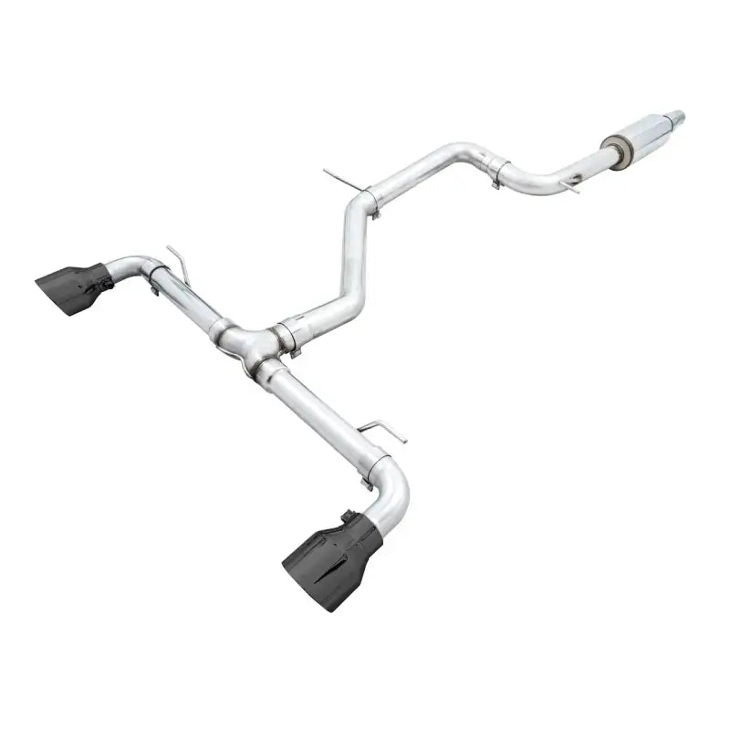 AWE 2022 VW GTI MK8 Track Edition Exhaust - Diamond Black Tips - Truck & Automotive
