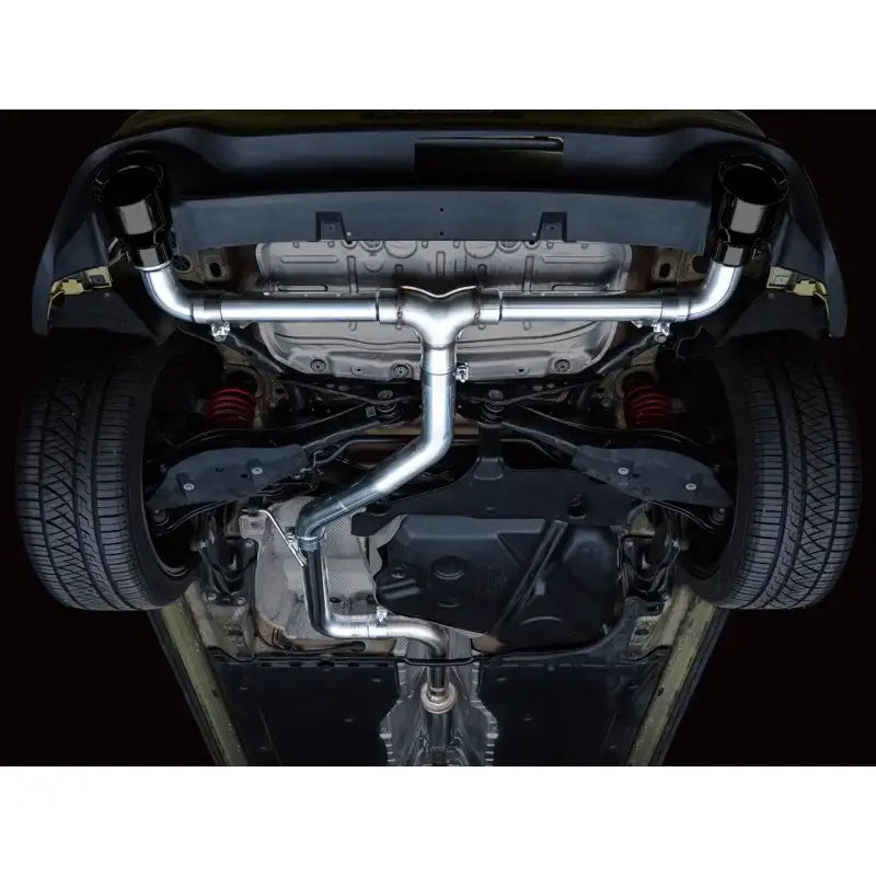 AWE 2022 VW GTI MK8 Track Edition Exhaust - Diamond Black Tips - Truck & Automotive