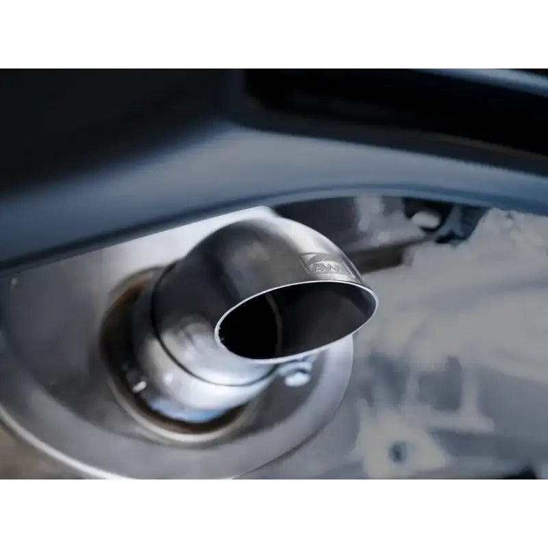 Shiny metal exhaust pipe for AWE Audi 2019-2023 C8 A6/A7 Touring Edition cat-back exhaust