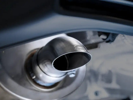 Shiny metal exhaust pipe for AWE Audi 2019-2023 C8 A6/A7 Touring Edition cat-back exhaust