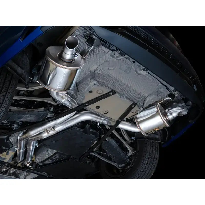 Shiny car exhaust system for AWE Audi 2019-2023 C8 A6 A7 Touring Edition cat-back exhaust