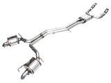 Stainless steel touring edition cat-back exhaust for AWE Audi 2019-2023 C8 A6/A7 3.0T