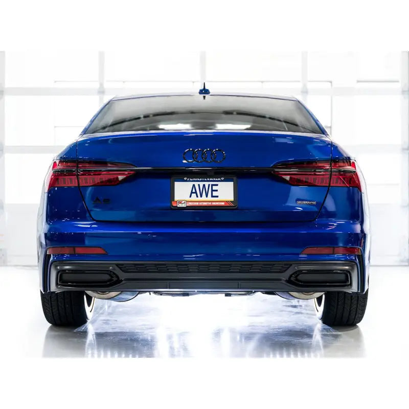 AWE Tuning 3015-31003 AWE Audi 2019-2023 C8 A6/A7 3.0T Touring Edition Cat-back Exhaust- Turn Downs