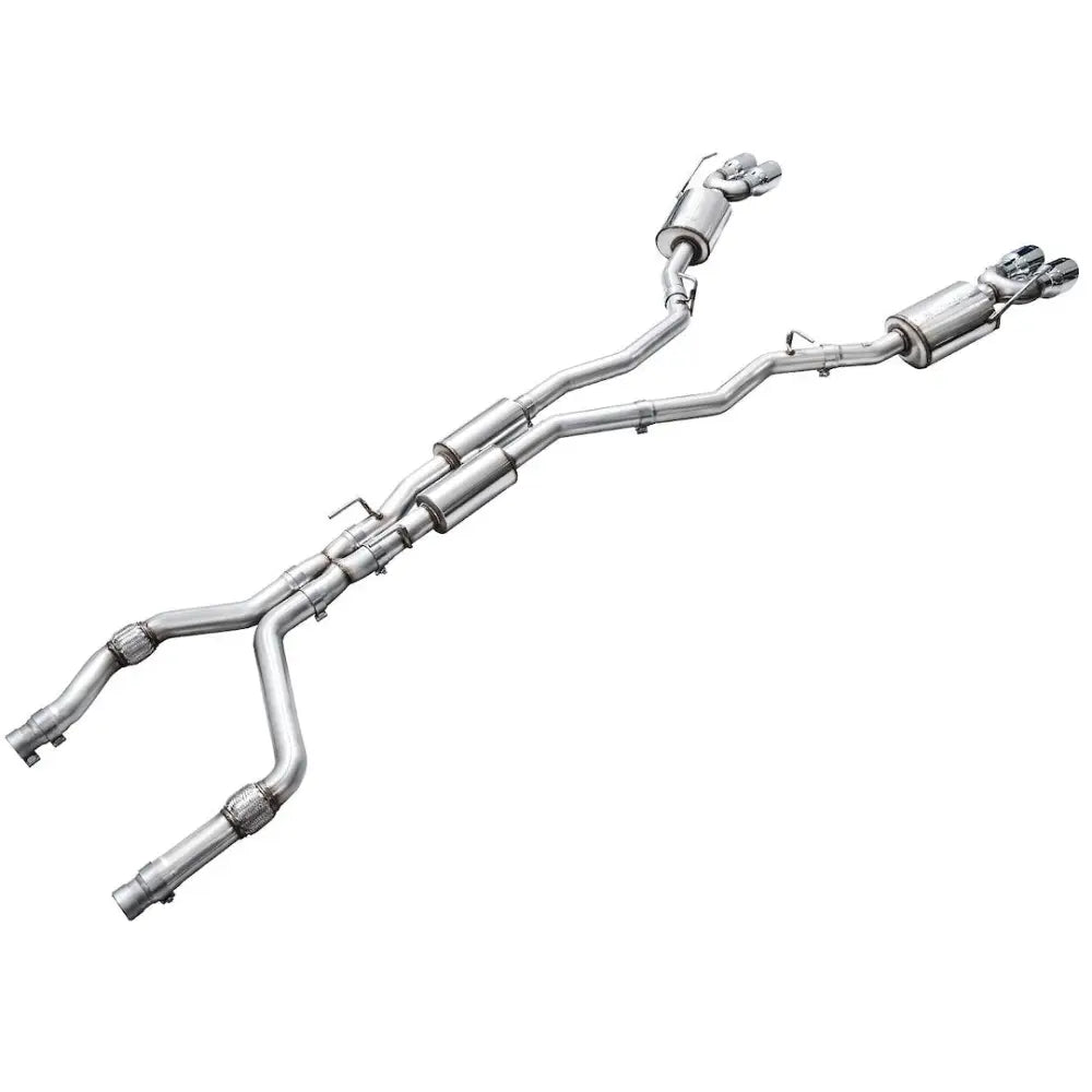 AWE No Check Engine Light: Guaranteed Exhaust System Kit 3015-42625 - Touring Edition