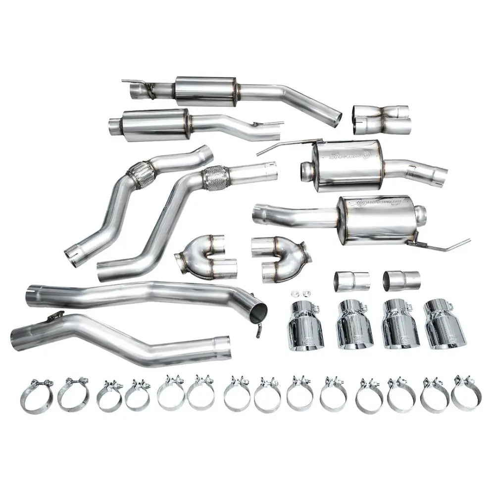 AWE No Check Engine Light: Guaranteed Exhaust System Kit 3015-42625 - Touring Edition