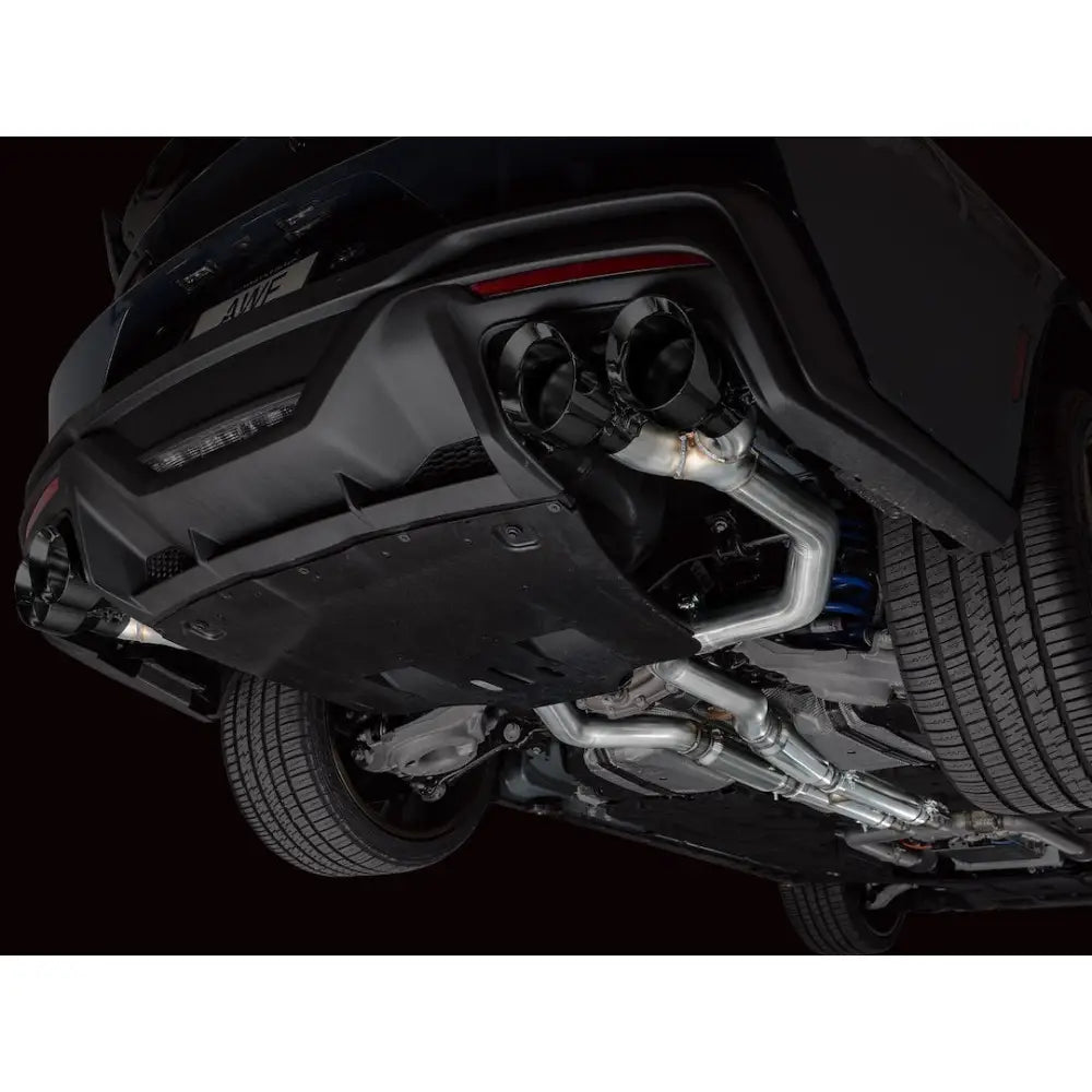 AWE No Check Engine Light Guaranteed Exhaust System Kit 3020-43375 - Track Edition S650