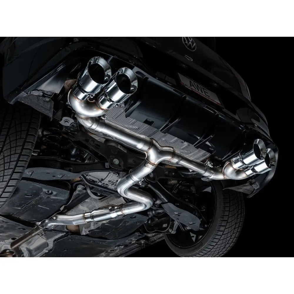 AWE Limited Lifetime Warranty Exhaust System Kit 3020-42658 - Chrome Silver Track Edition