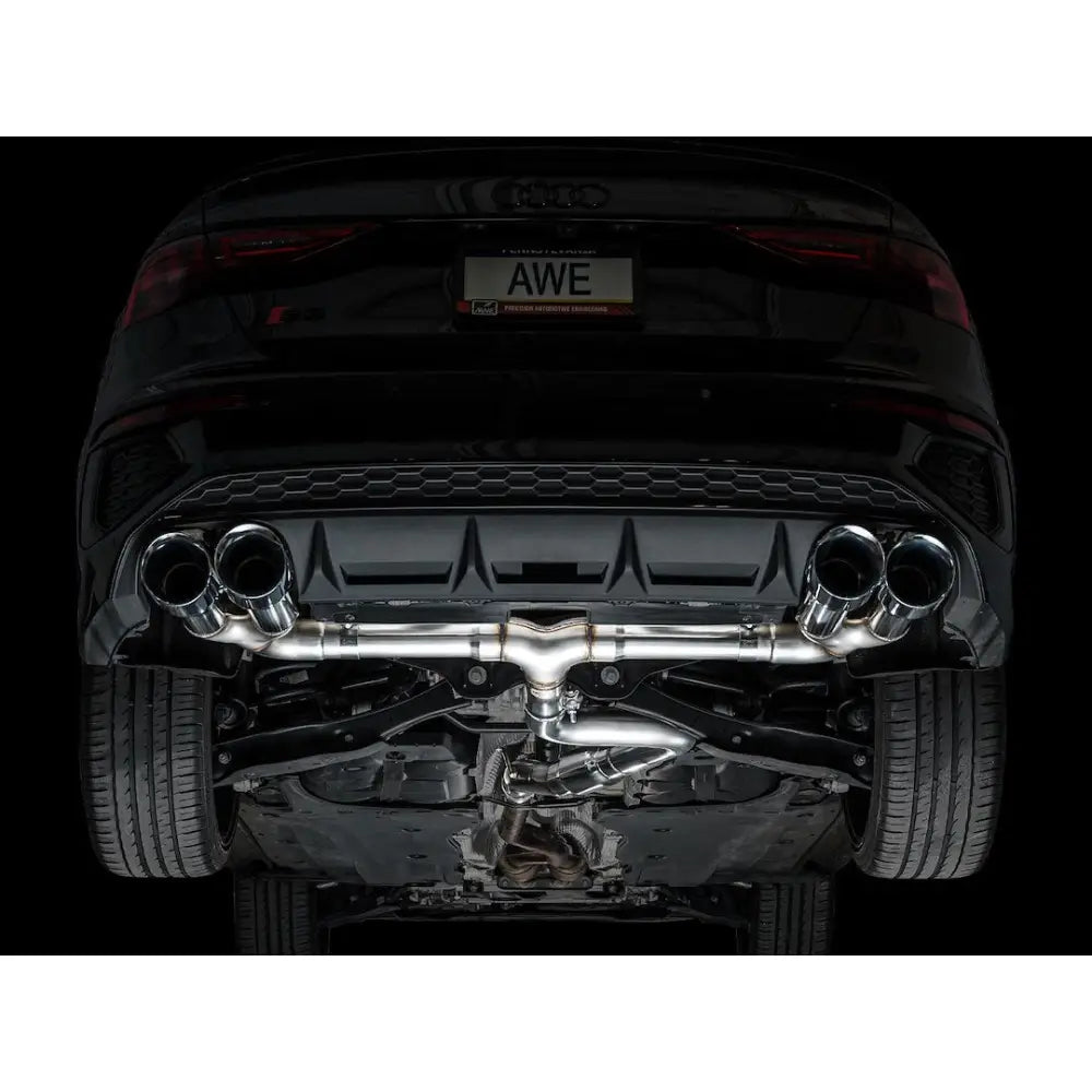 AWE Limited Lifetime Warranty Exhaust System Kit 3020-42897 - Track Edition