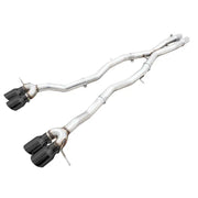 AWE Tuning 3020-42482 AWE Track Edition Catback Exhaust for BMW G8X M3/M4 - Diamond Black Tips