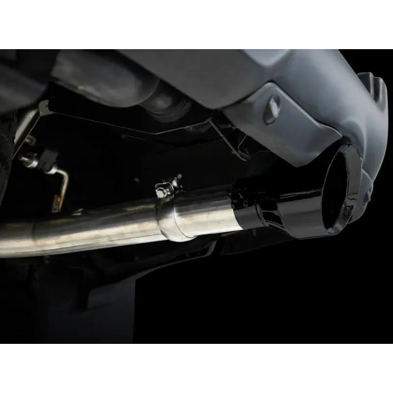 AWE Tuning 3015-33004 AWE Tuning 09-18 RAM 1500 5.7L (w/Cutouts) 0FG Dual Rear Exit Cat-Back Exhaust - Diamond Black Tips