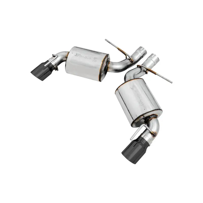 AWE Tuning 3015-33103 AWE Tuning 16-19 Chevrolet Camaro SS Axle-back Exhaust - Touring Edition (Diamond Black Tips)