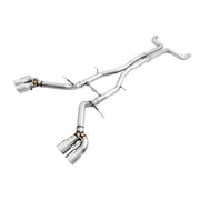 AWE Tuning 3020-42066 AWE Tuning 16-19 Chevy Camaro SS Non-Res Cat-Back Exhaust - Track Edition (Quad Chrome Silver Tips)