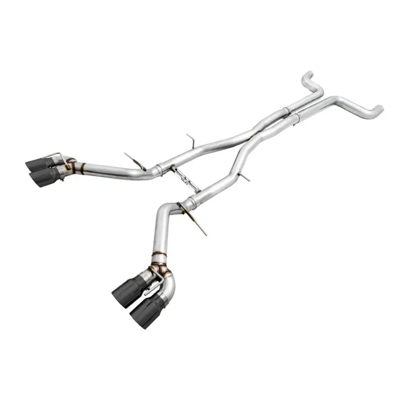 AWE Tuning 3020-43074 AWE Tuning 16-19 Chevy Camaro SS Non-Res Cat-Back Exhaust - Track Edition (Quad Diamond Black Tips)